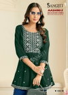 Aashini 2 By Sangeet Rayon Embroidery Ladies Top Exporters In India
